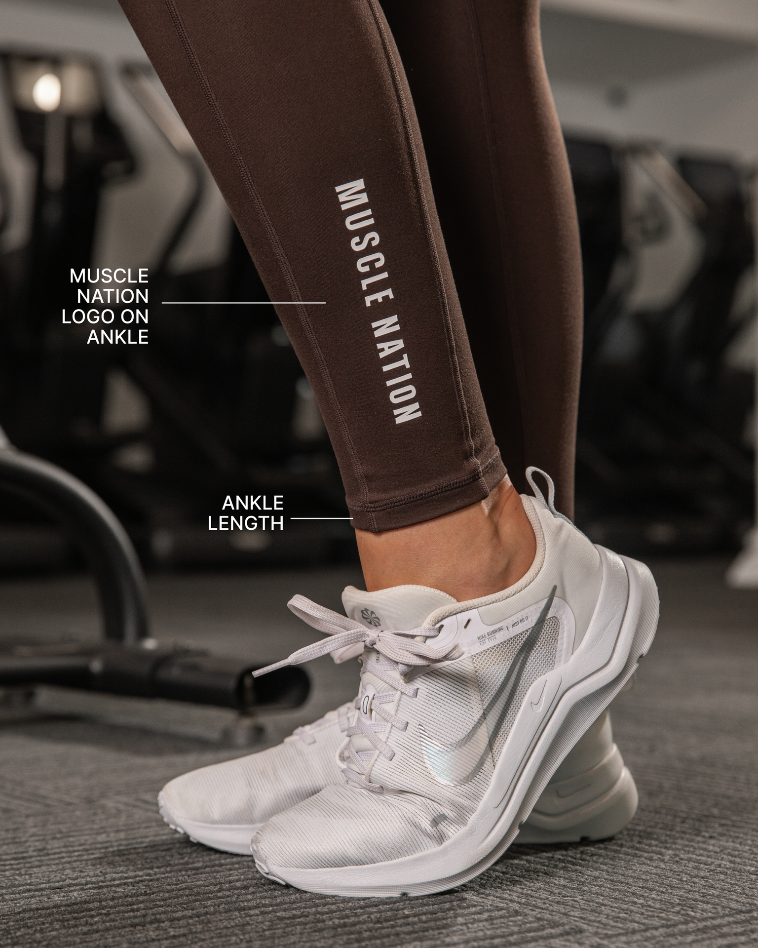 Unrivalled Everyday Pocket Ankle Leggings - Cocoa-Leggings-XXS-022504COCOA-XXS-MNAPPRL48877-12-Muscle Nation