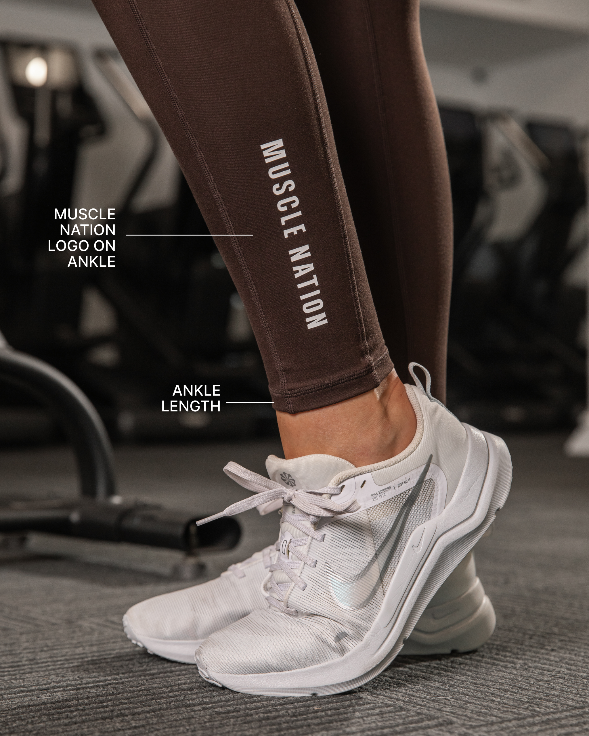Unrivalled Everyday Pocket Ankle Leggings - Cocoa-Leggings-XXS-022504COCOA-XXS-MNAPPRL48877-12-Muscle Nation
