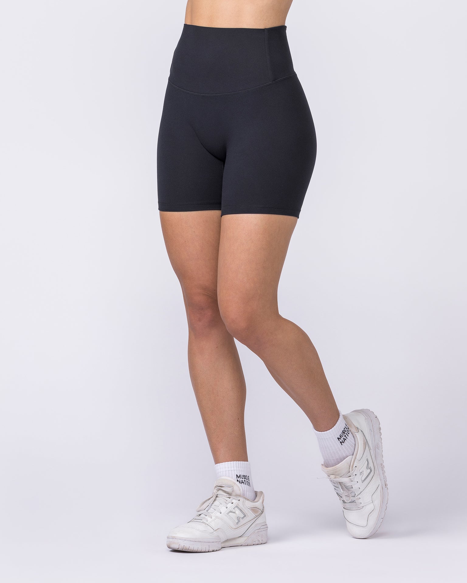 Unrivalled Bare Bike Shorts - Black-Shorts-XXS-022632BLK-XXS-MNAPPRL48744-5-Muscle Nation