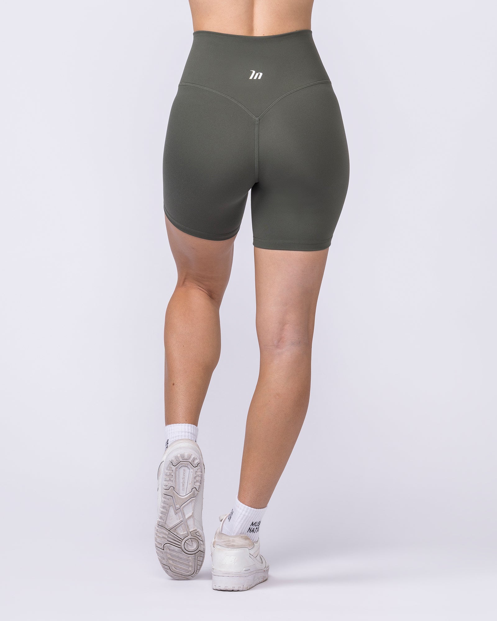 Unrivalled Bare Bike Shorts - Eucalyptus-Shorts-XXS-022632EUYPTS-XXS-MNAPPRL48762-8-Muscle Nation