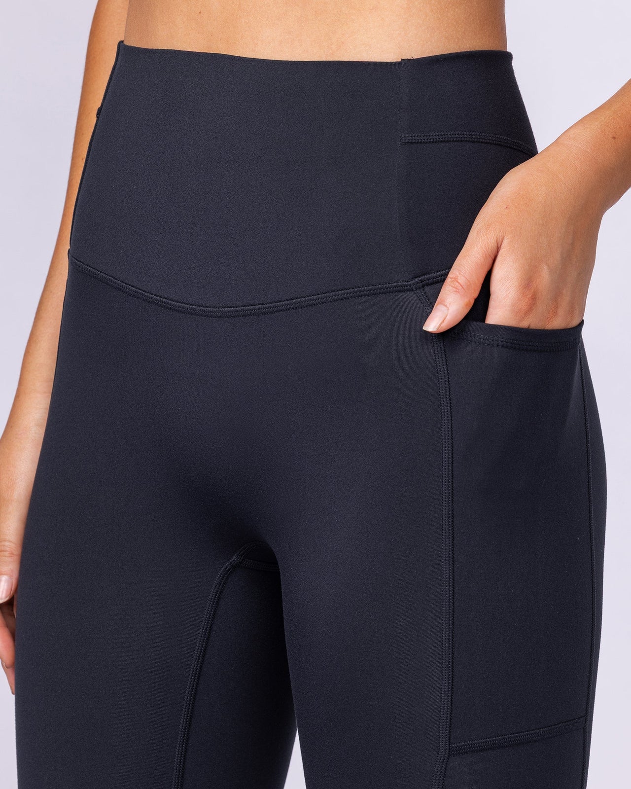 Unrivalled Everyday Pocket 7/8 Leggings - Black-Leggings-XXS-1125117BLK-XXS-MNAPPRL46714-4-Muscle Nation