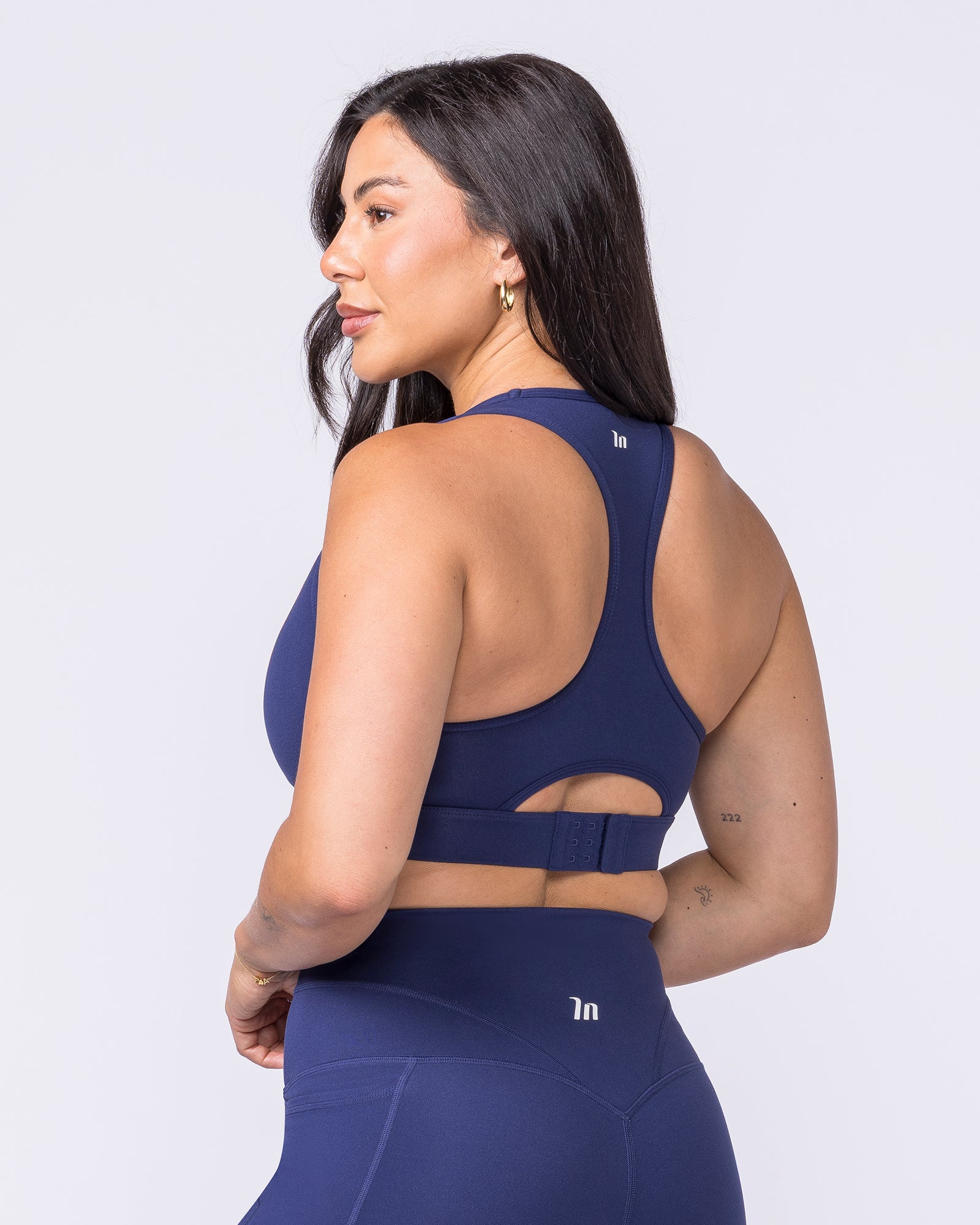 Unrivalled Moulded Bra - Classic Navy-Sports Bras-XS-022609CNAVY-XS-MNAPPRL48462-2-Muscle Nation