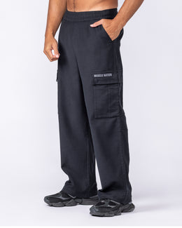 Utility Cargo Pants - Black