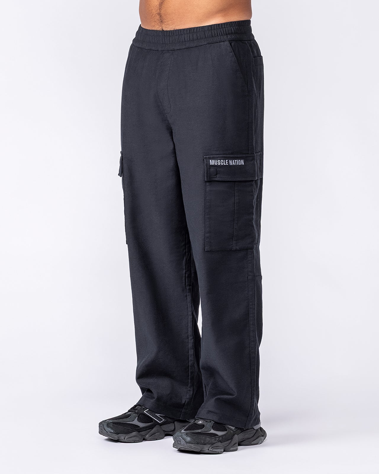 Utility Cargo Pants - Black
