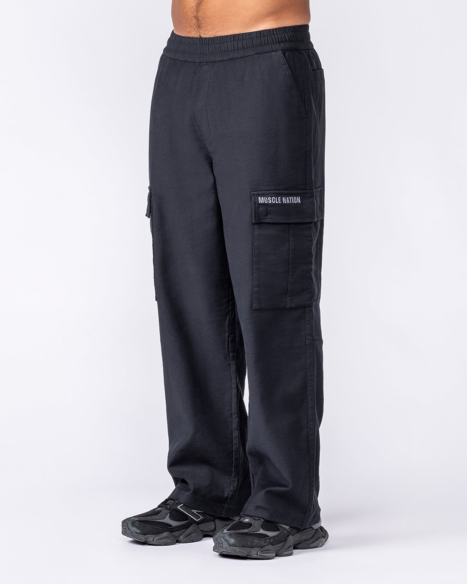 Utility Cargo Pants - Black
