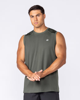 Ventilation Tank in Dark Khaki
