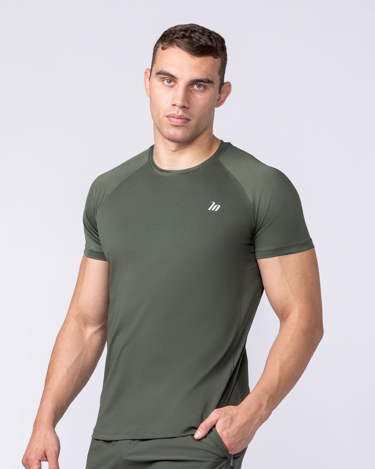 Ventilation Tee - Dark Khaki