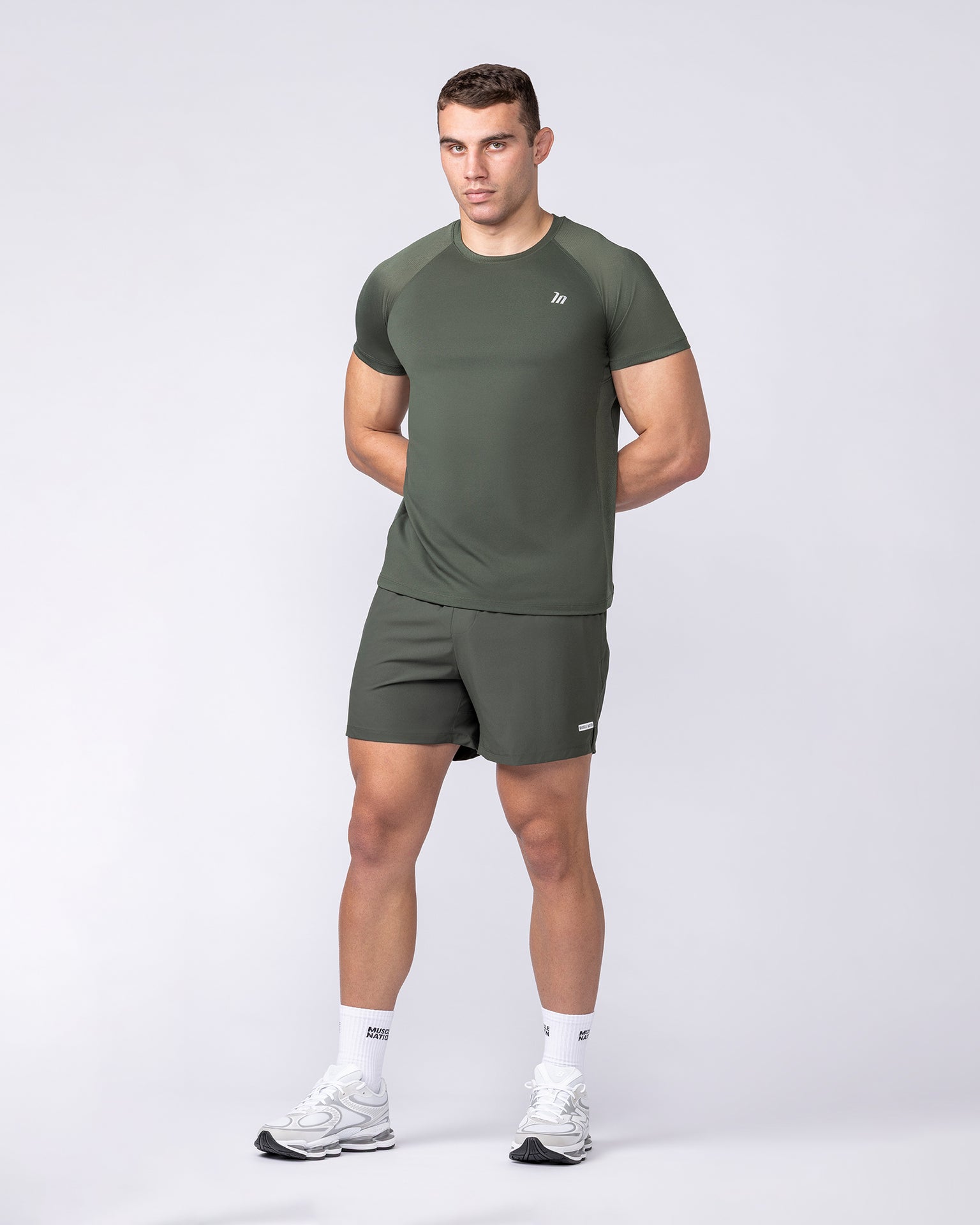 Ventilation Tee - Dark Khaki