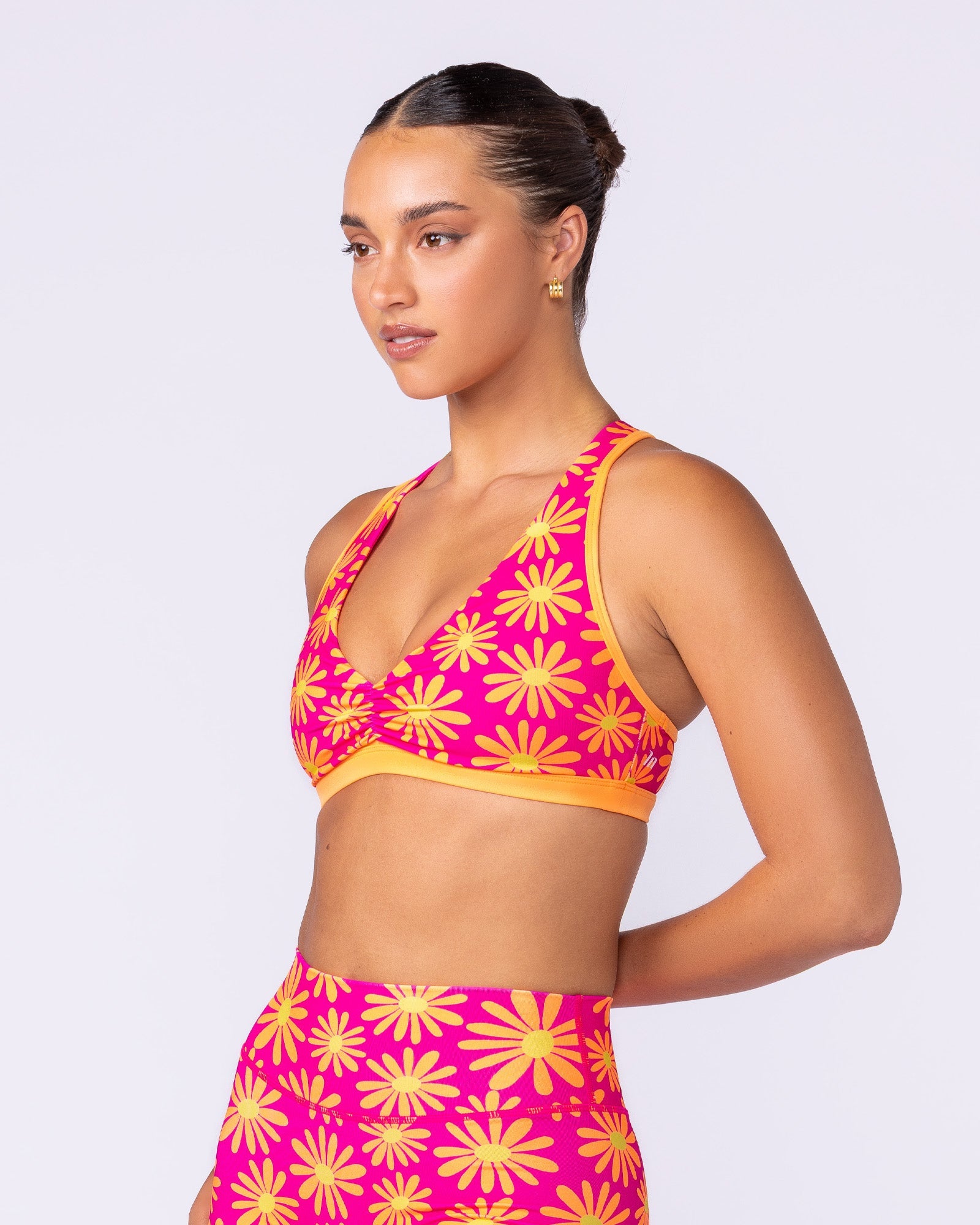 Vixen Bra - Cosmo Petals-Sports Bras-XXS-112517CSMOP-XXS-MNAPPRL46777-4-Muscle Nation