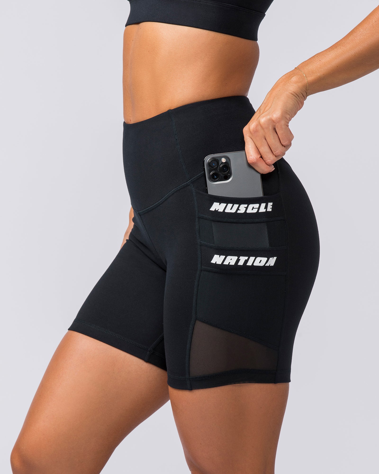 Amplify Pocket Bike Shorts - Black