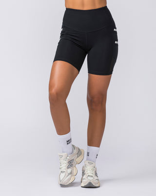 Amplify Pocket Bike Shorts - Black-Shorts-XXS-112370BLK-XXS-MNAPPRL27632-2-Muscle Nation