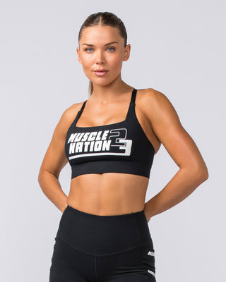 Ignite Bra - Black-Sports Bras-XXS-112366BLK-XXS-MNAPPRL29446-2-Muscle Nation