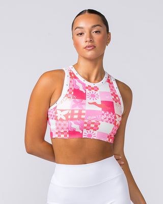 MN Rib Tank - Abstract Print-Singlets & Tanks-XXS-1123102ABSTRPRINT-XXS-MNAPPRL27473-1-Muscle Nation