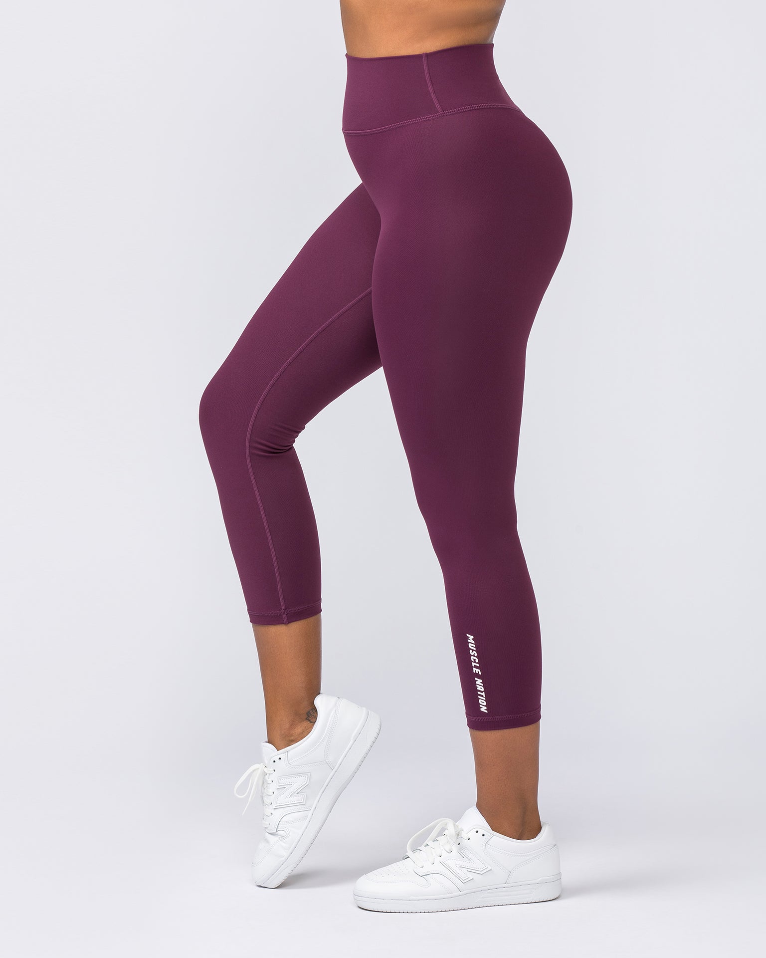 Instinct Scrunch 7/8 Leggings - Nectar-Leggings-XXS-072340NECTR-XXS-MNAPPRL27320-4-Muscle Nation
