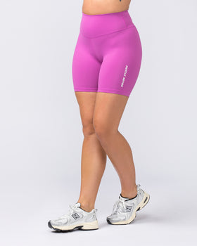 Replay Signature Bike Shorts - Dahlia