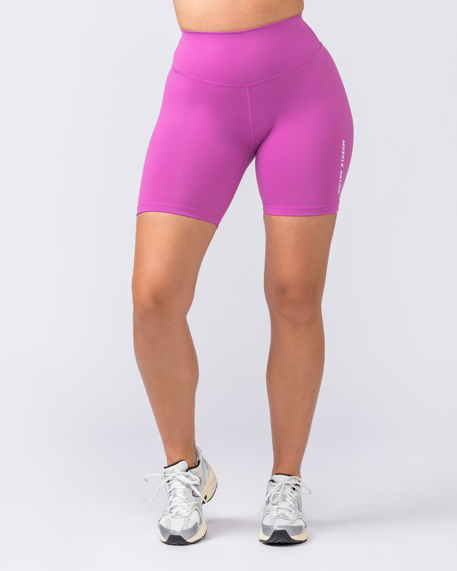 Replay Signature Bike Shorts - Dahlia