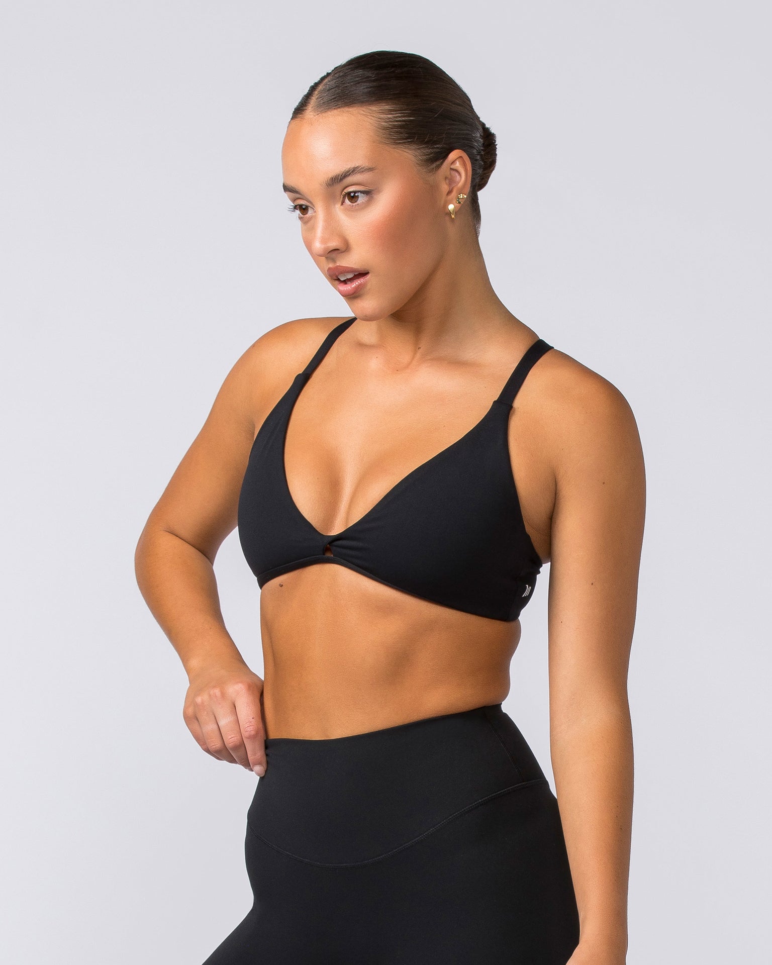 Aurora Bralette - Black-Bralettes-XXS-112321BLK-XXS-MNAPPRL27347-3-Muscle Nation