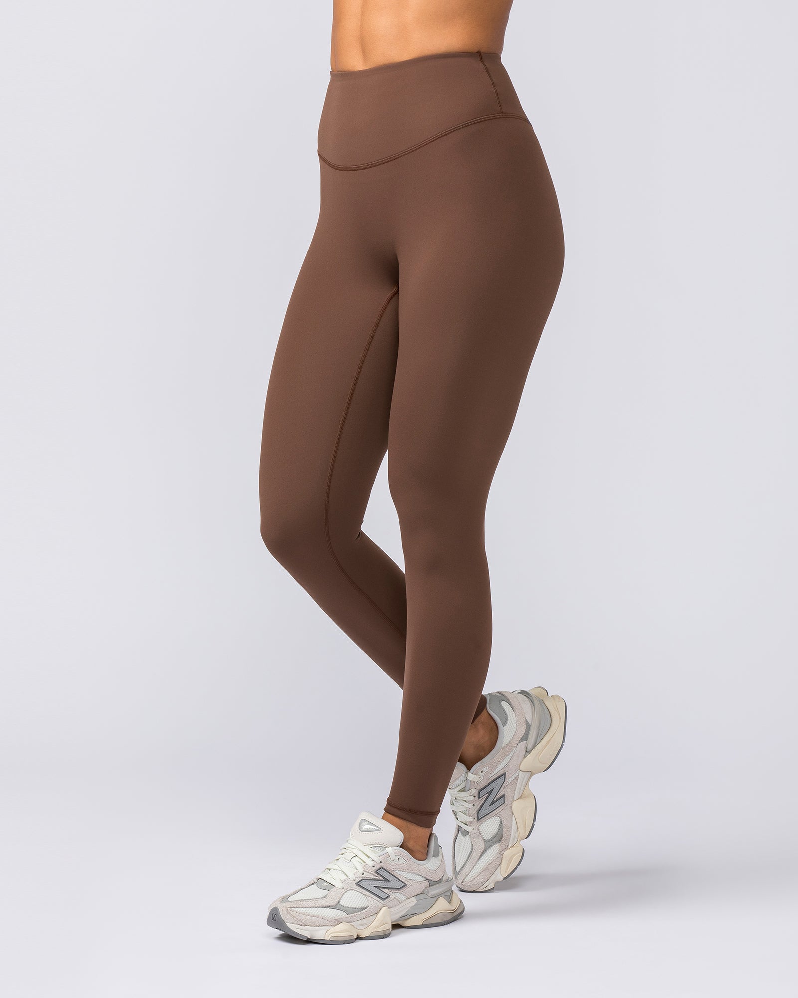 Ultra Aura Ankle Length Leggings - Fudge