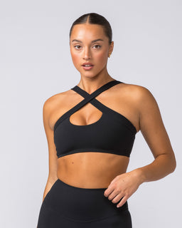 Luxe Bralette Black - Muscle Nation women's bralette