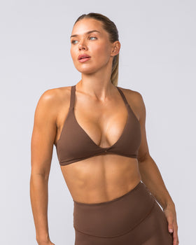 Aurora Bralette - Fudge