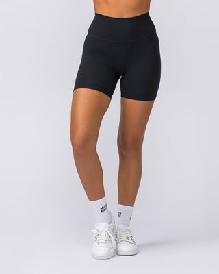 Zero Rise Everyday Bike Shorts - Black-Shorts-XXS-112307BLK-XXS-MNAPPRL26614-2-Muscle Nation