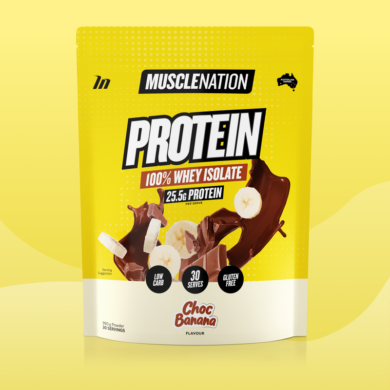 WHEY Protein Isolate - Choc Banana - 30 serves-Whey Protein Powders-MNSUPPS0397-9359054002715-1-Muscle Nation