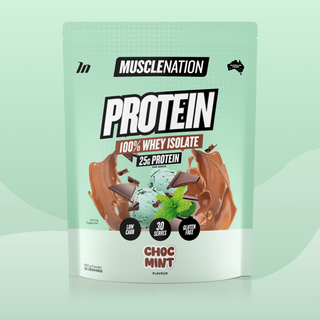 WHEY Protein Isolate - Choc Mint - 30 serves-Whey Protein Powders-MNSUPPS0410-9359054002722-1-Muscle Nation