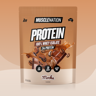 WHEY Protein Isolate - Mocha - 30 serves-Whey Protein Powders-MNSUPPS0326-9359054001466-1-Muscle Nation
