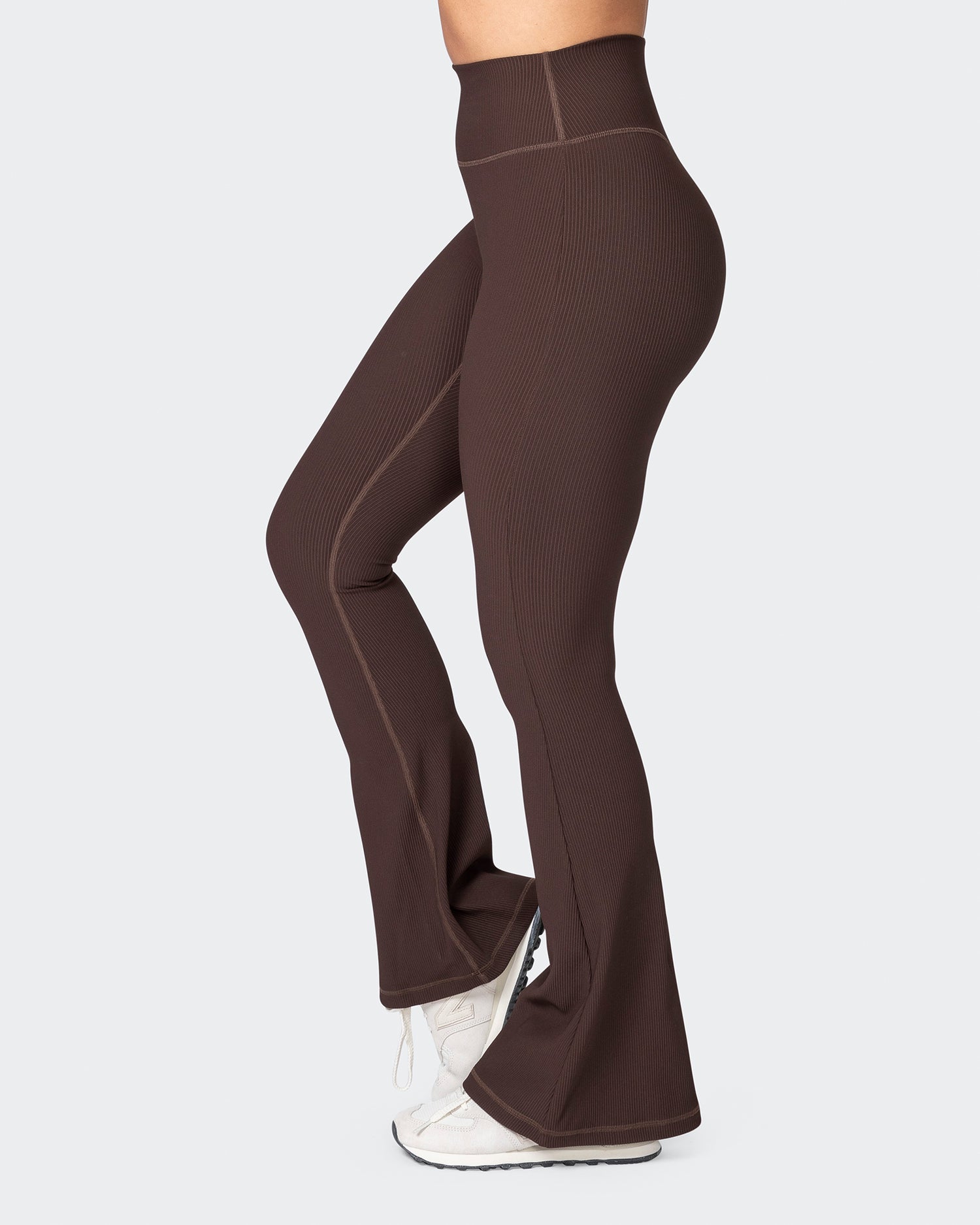 Everyday Flare Leggings in Cocoa (Small-3XL)