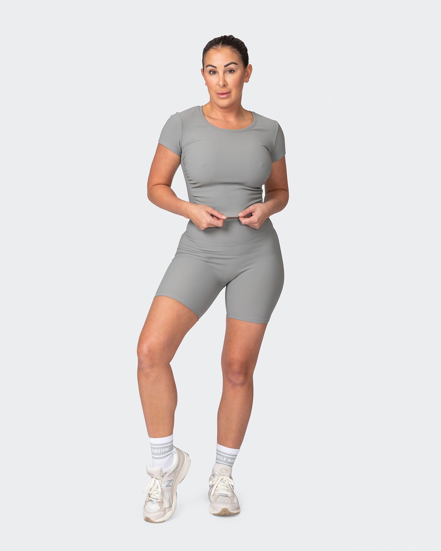 Rival Cropped Rib Top - Zinc-Tops-XXS-042301ZINC-XXS-MNAPPRL23216-7-Muscle Nation