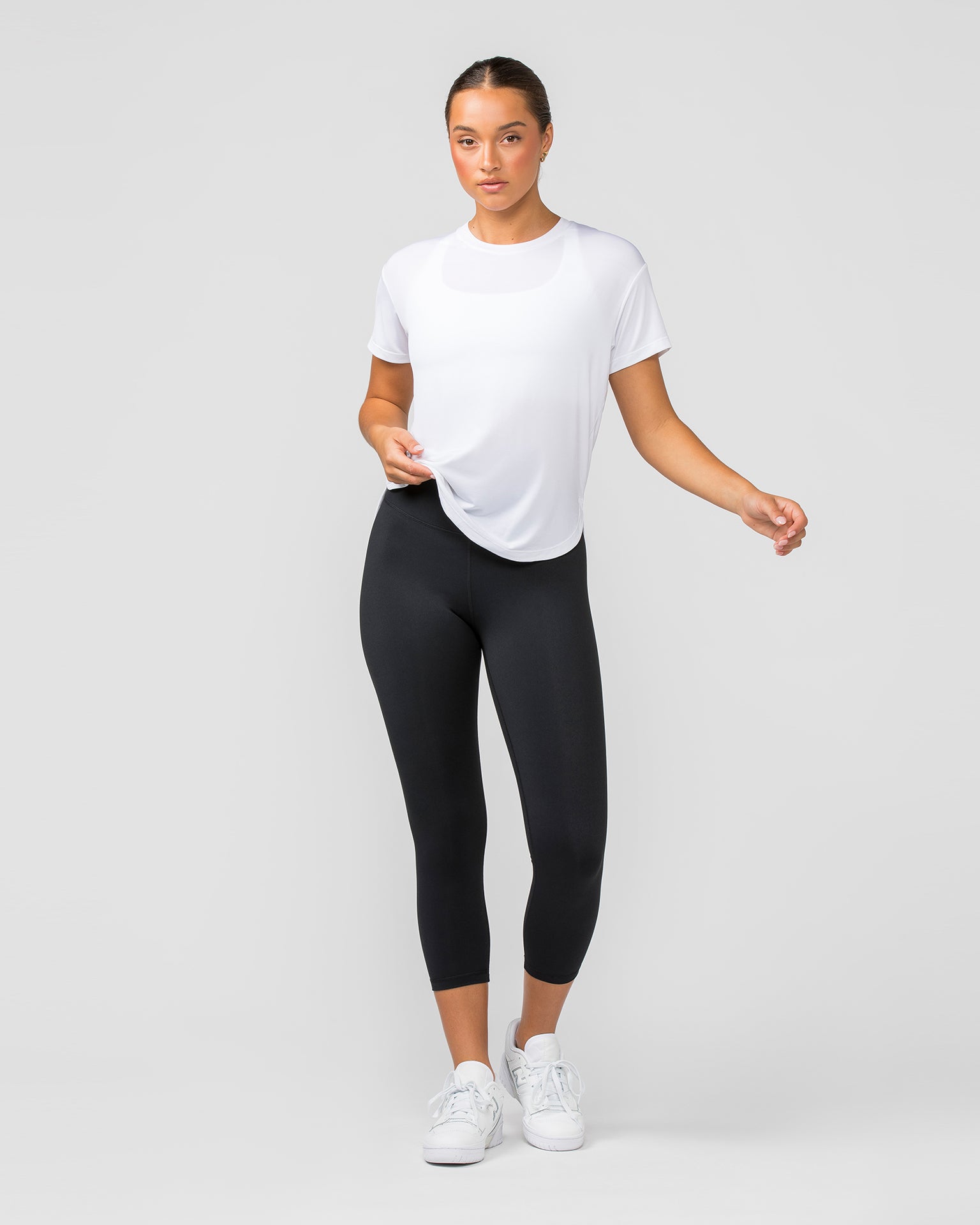 Ignite Training Tee - White-T-Shirts-XXS-112378WHT-XXS-MNAPPRL27983-6-Muscle Nation