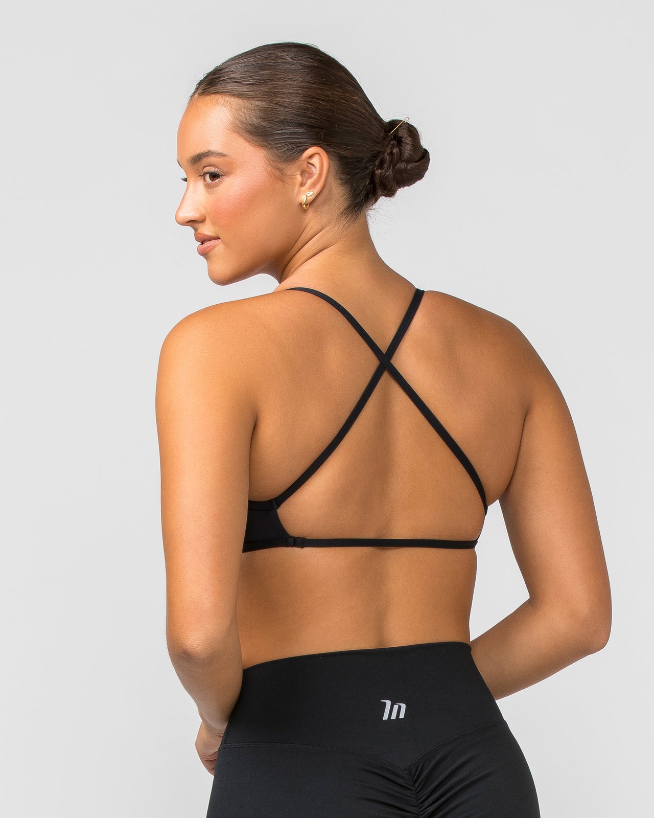 Essence Bralette - Black-Bralettes-XXS-112242BLK-XXS-MNAPPRL40009-5-Muscle Nation