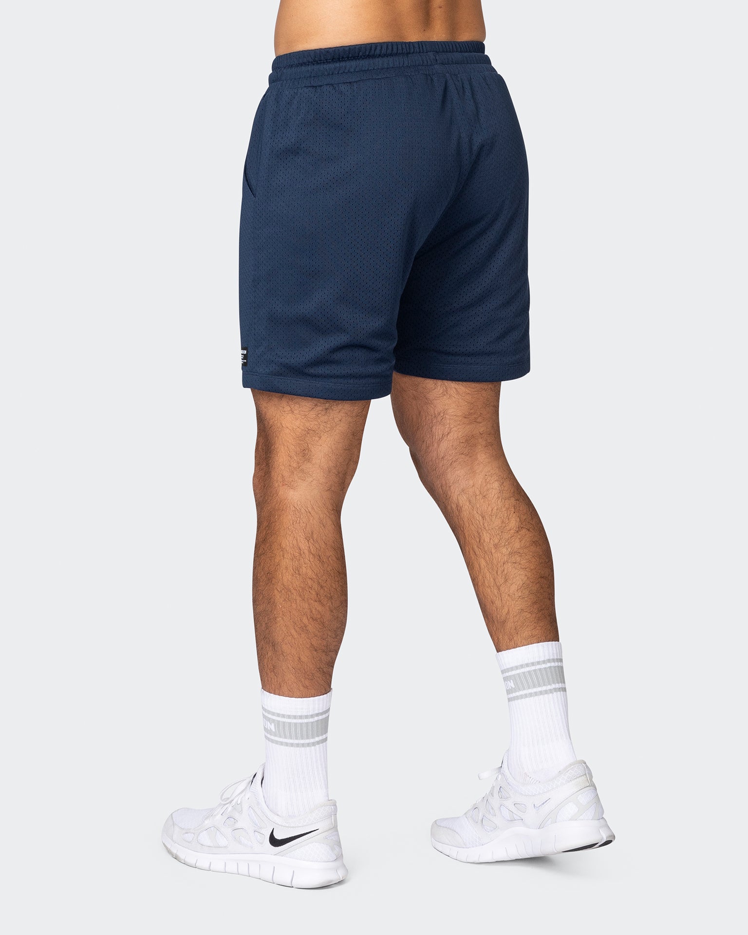 Lay Up 5" Shorts - Navy-Shorts-S-042364NAVY-S-MNAPPRL22354-5-Muscle Nation