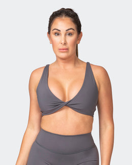 Demi Bralette - Alloy