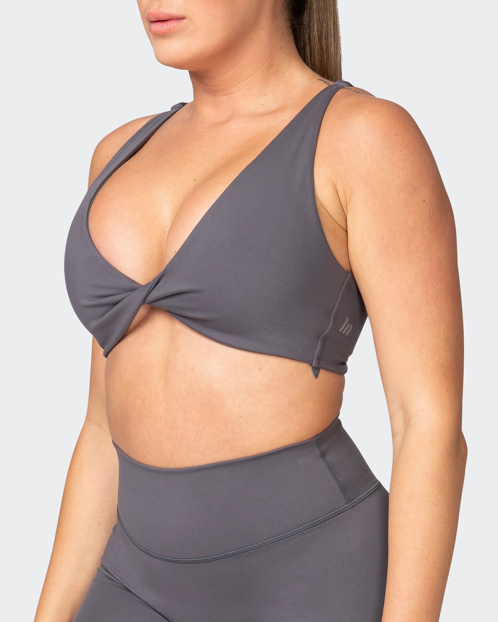 Demi Bralette - Alloy