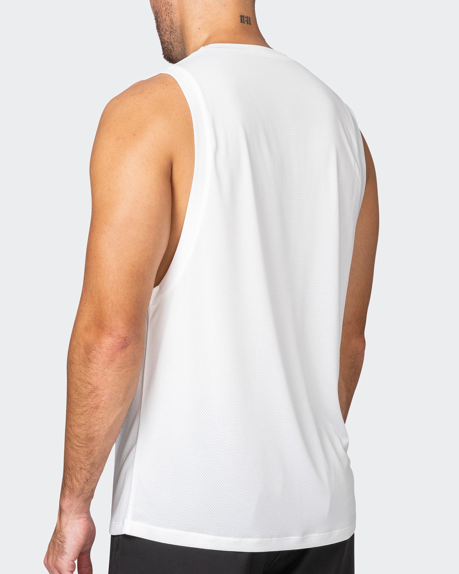 Burly Training Tank - Vanilla-Singlets & Tanks-S-112257VNLA-S-MNAPPRL18641-5-Muscle Nation