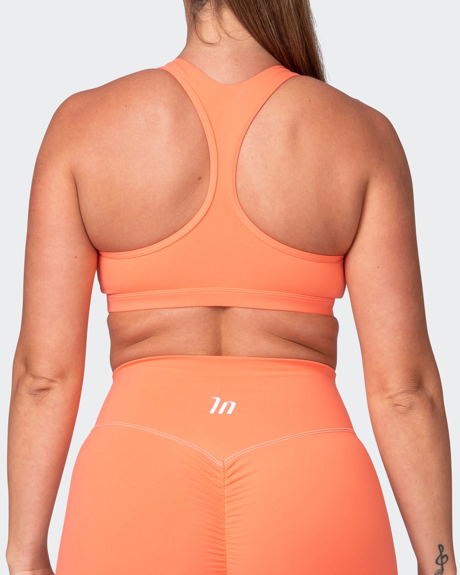 Flex Bra - Hot Coral-Sports Bras-XS-042369HTCORL-XS-MNAPPRL22582-6-Muscle Nation