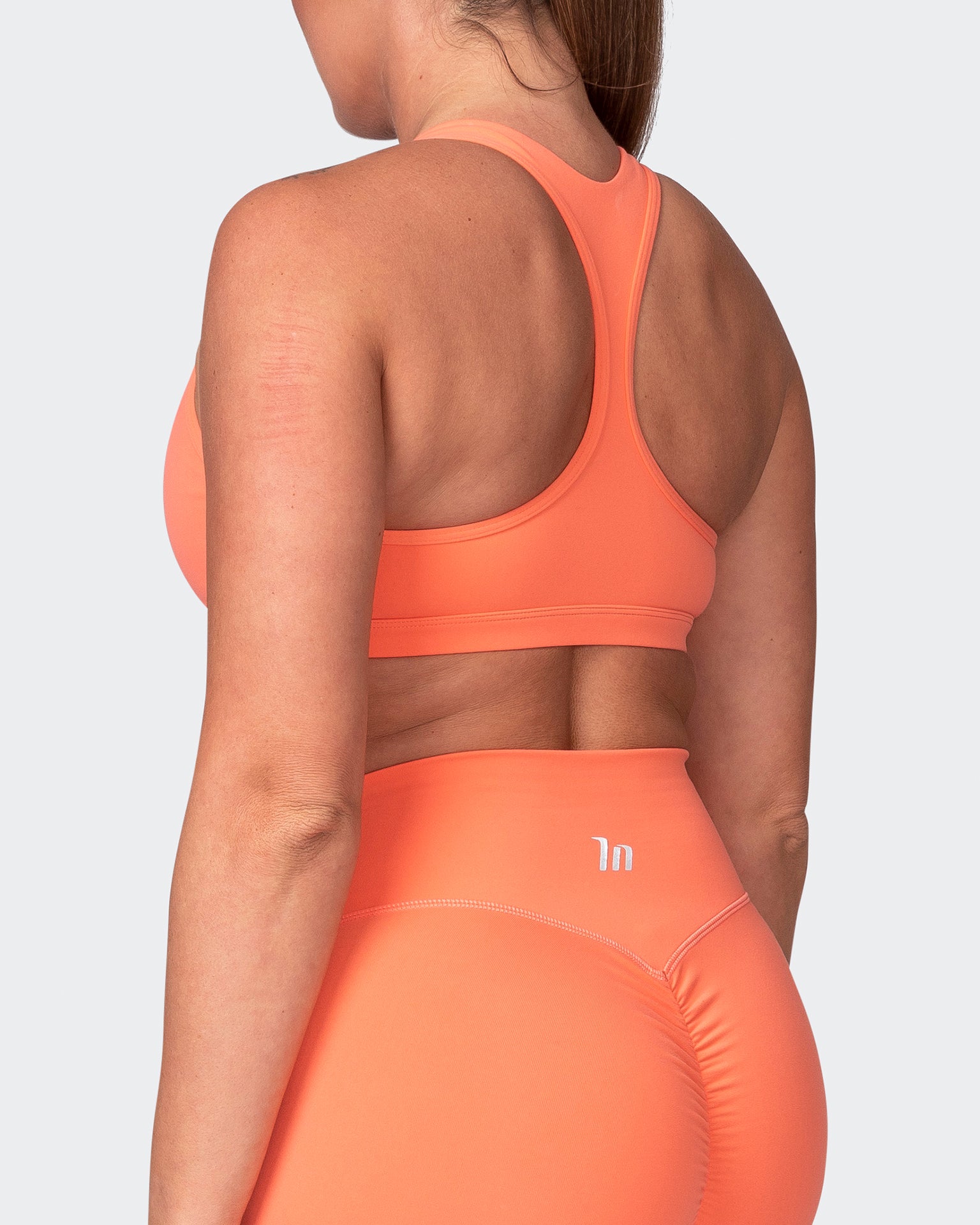 Flex Bra - Hot Coral-Sports Bras-XS-042369HTCORL-XS-MNAPPRL22582-5-Muscle Nation