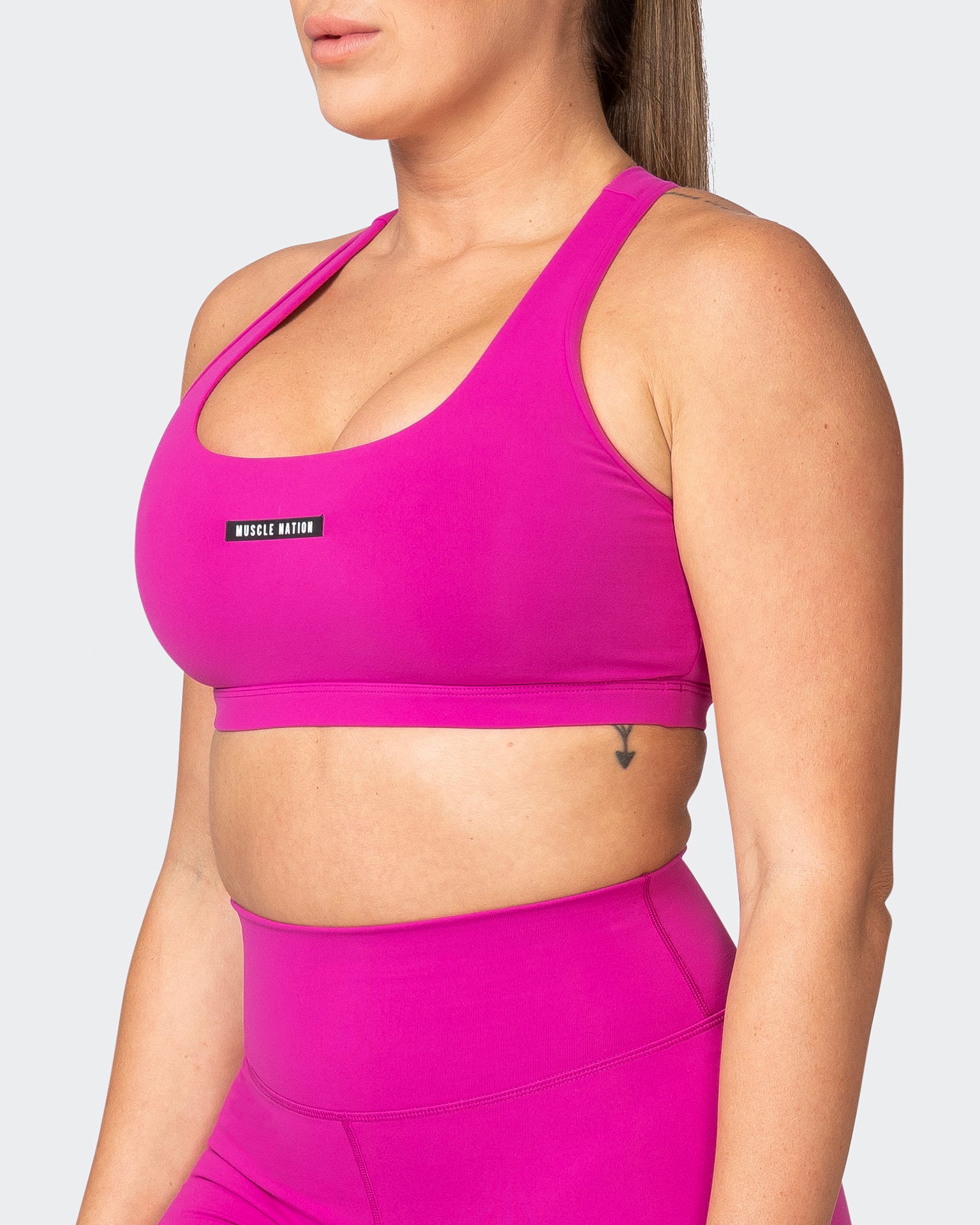 Flex Bra - Neon Grape-Sports Bras-XS-042369NEOGRP-XS-MNAPPRL22574-3-Muscle Nation