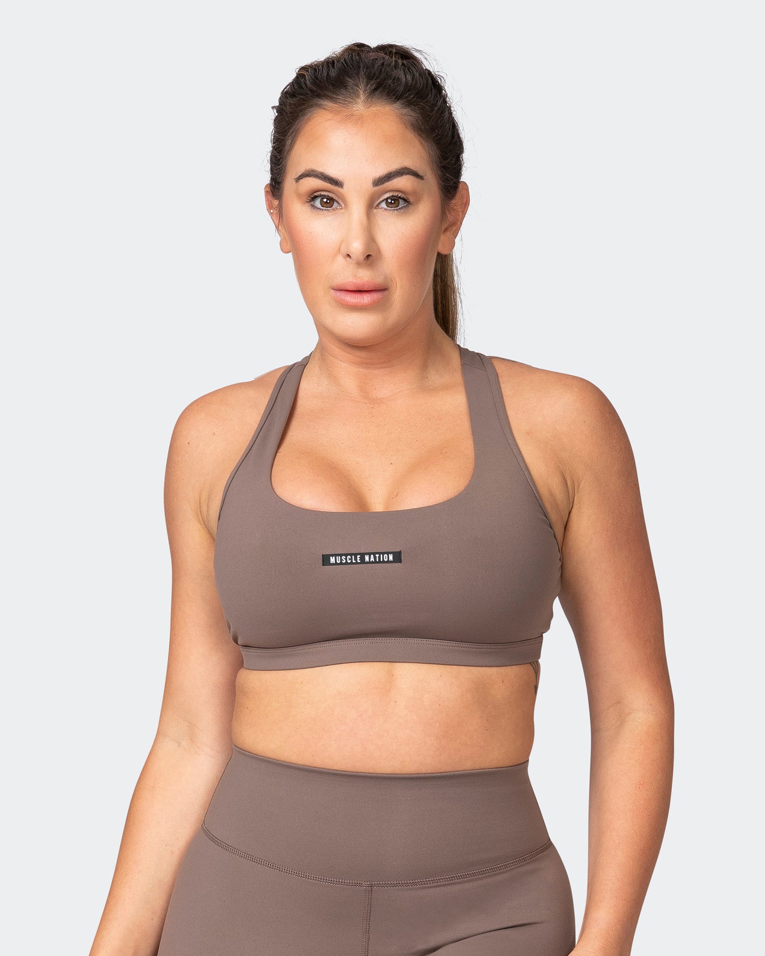 Flex Bra - Taupe - Muscle Nation