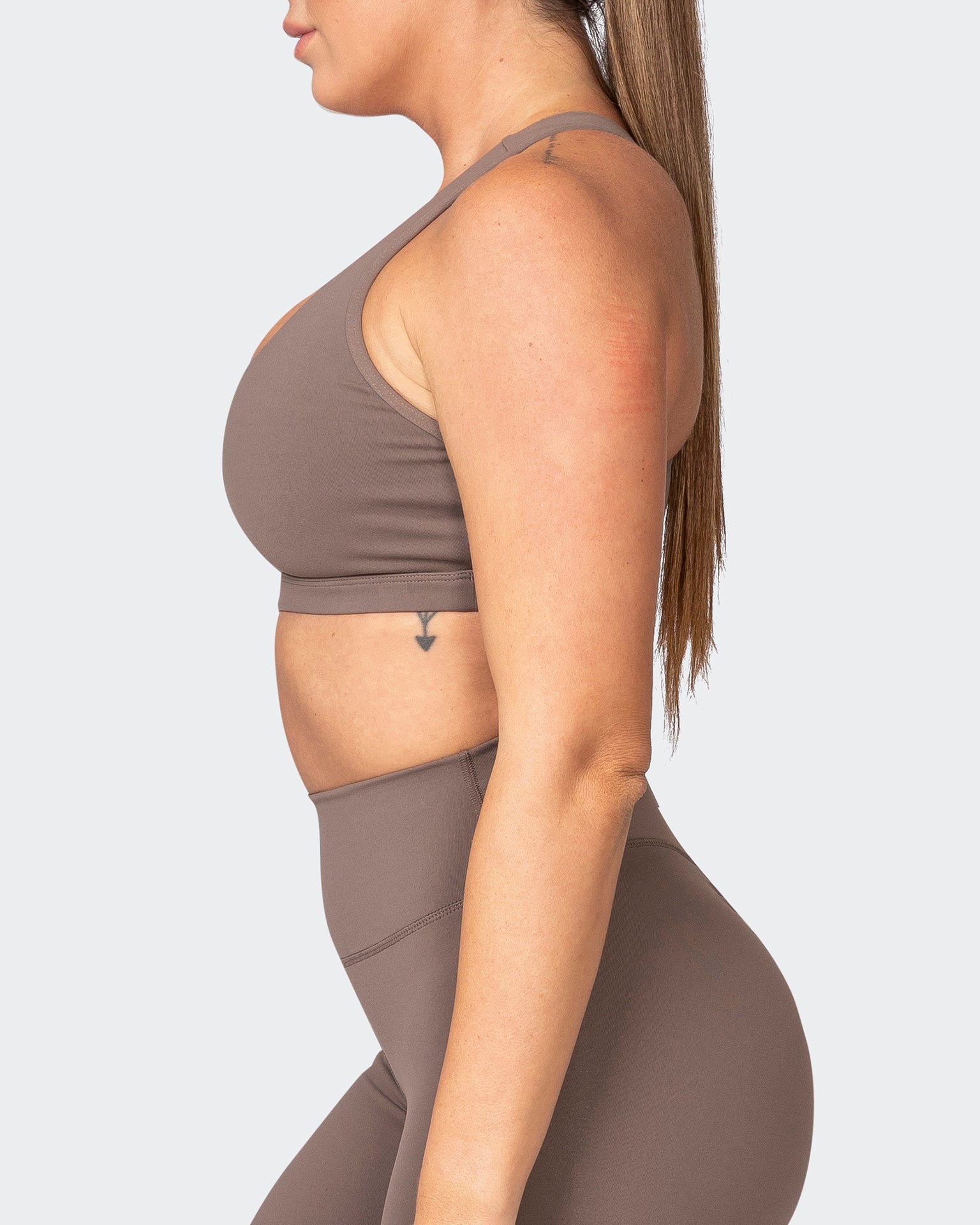 Flex Bra - Taupe-Sports Bras-XS-042369TAUPE-XS-MNAPPRL22558-4-Muscle Nation