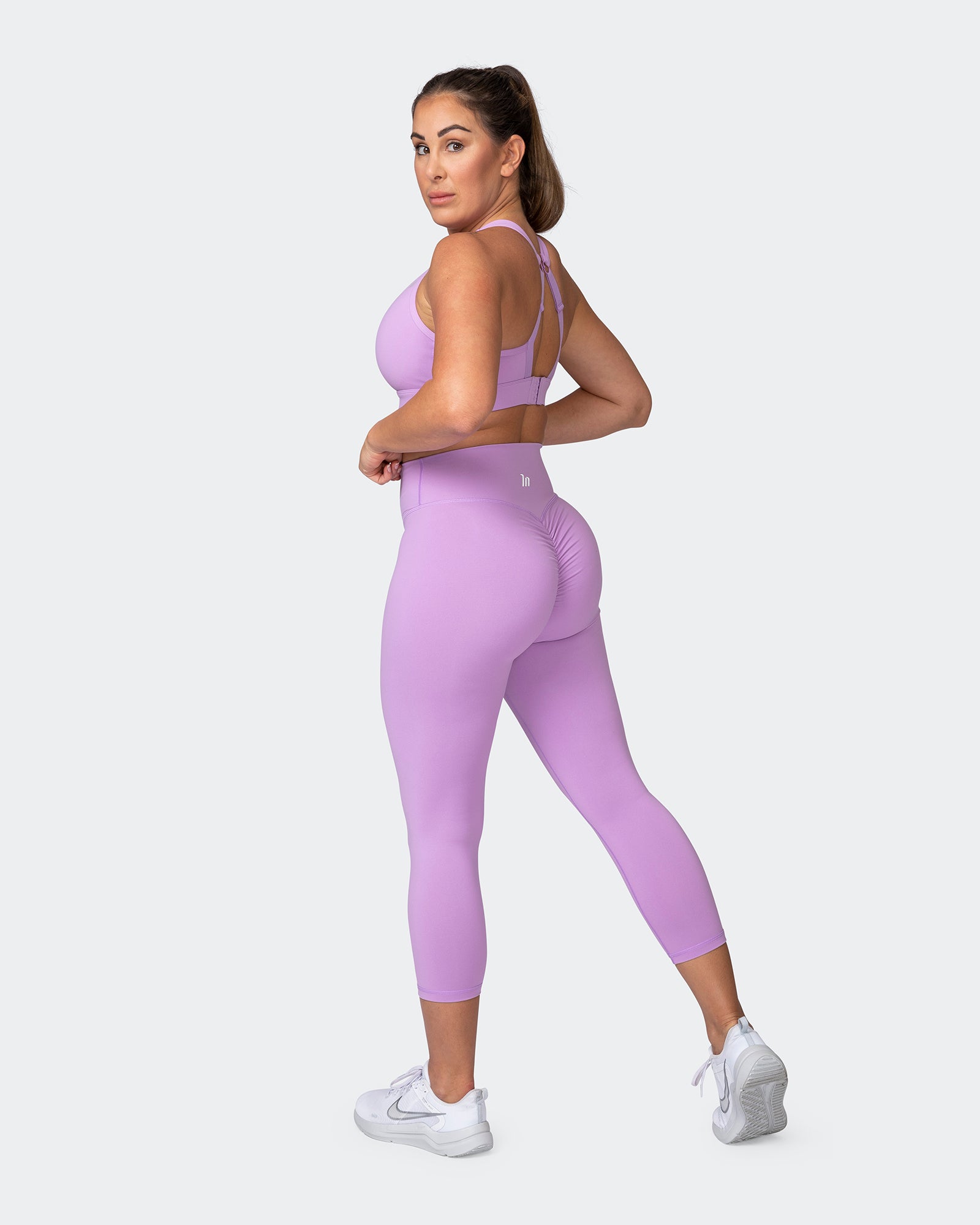 Signature Scrunch 7/8 Leggings - Lilac