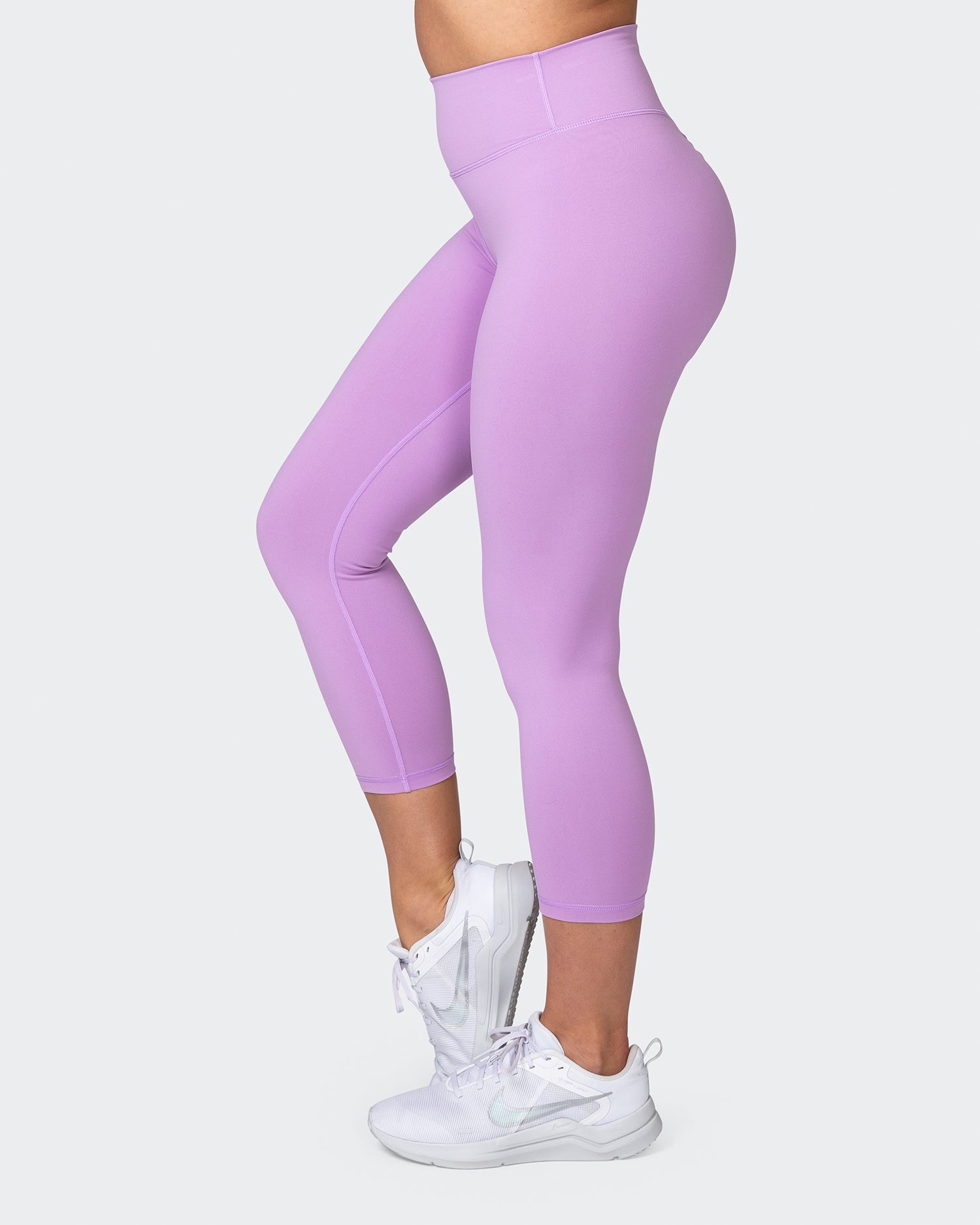 Signature Scrunch 7/8 Leggings - Lilac - Muscle Nation