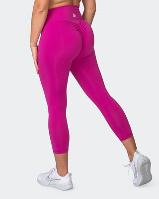 Signature Scrunch 7/8 Leggings - Neon Grape-Leggings-XXS-042373NEOGRP-XXS-MNAPPRL22710-1-Muscle Nation
