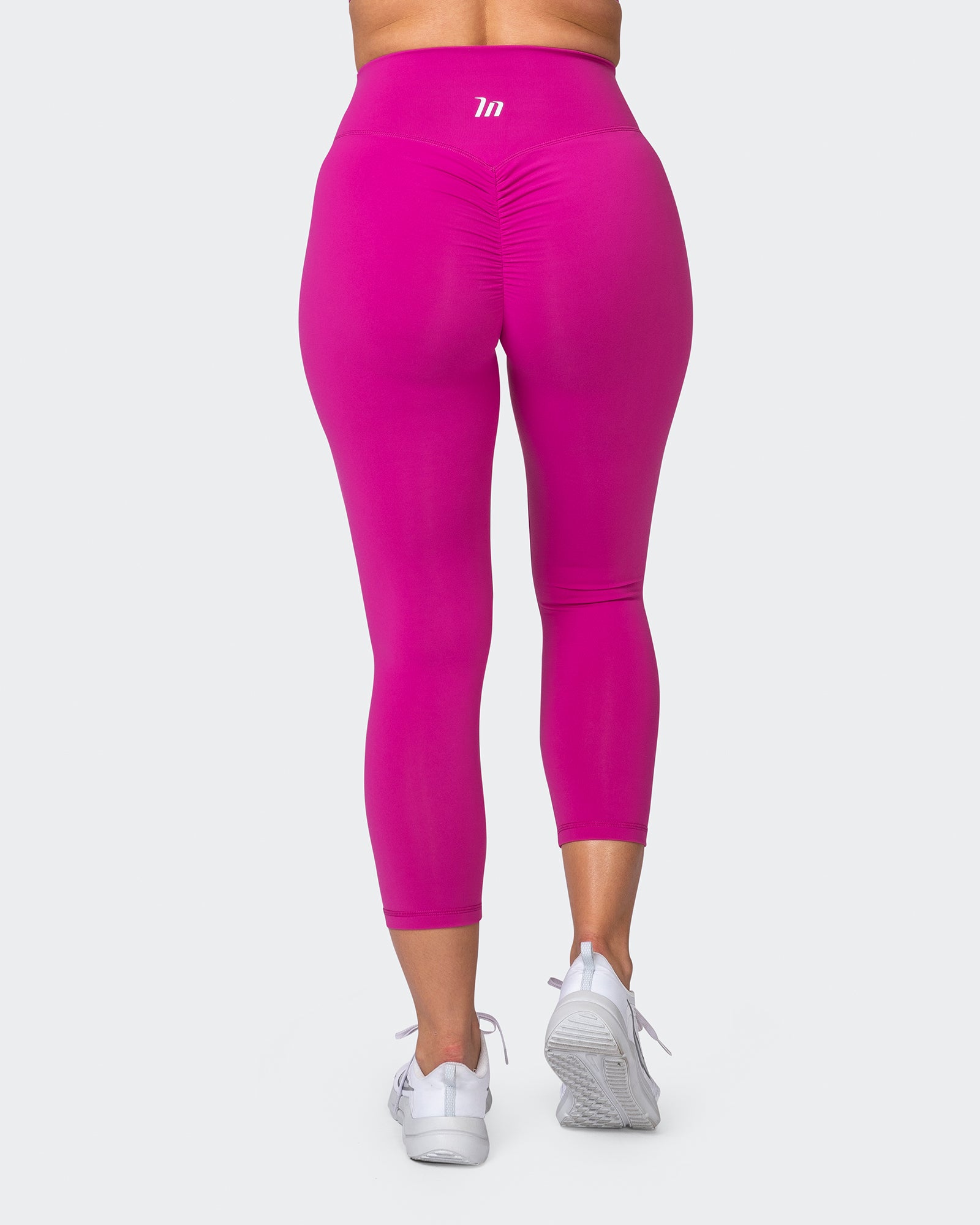 Signature Scrunch 7/8 Leggings - Neon Grape