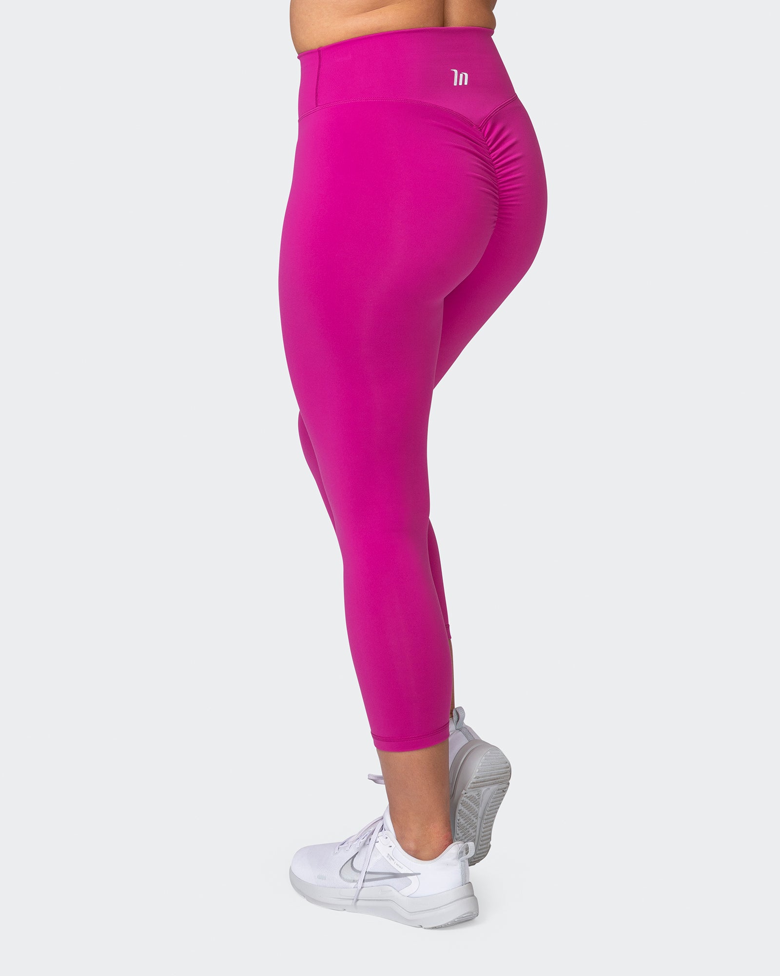 Signature Scrunch 7/8 Leggings - Neon Grape