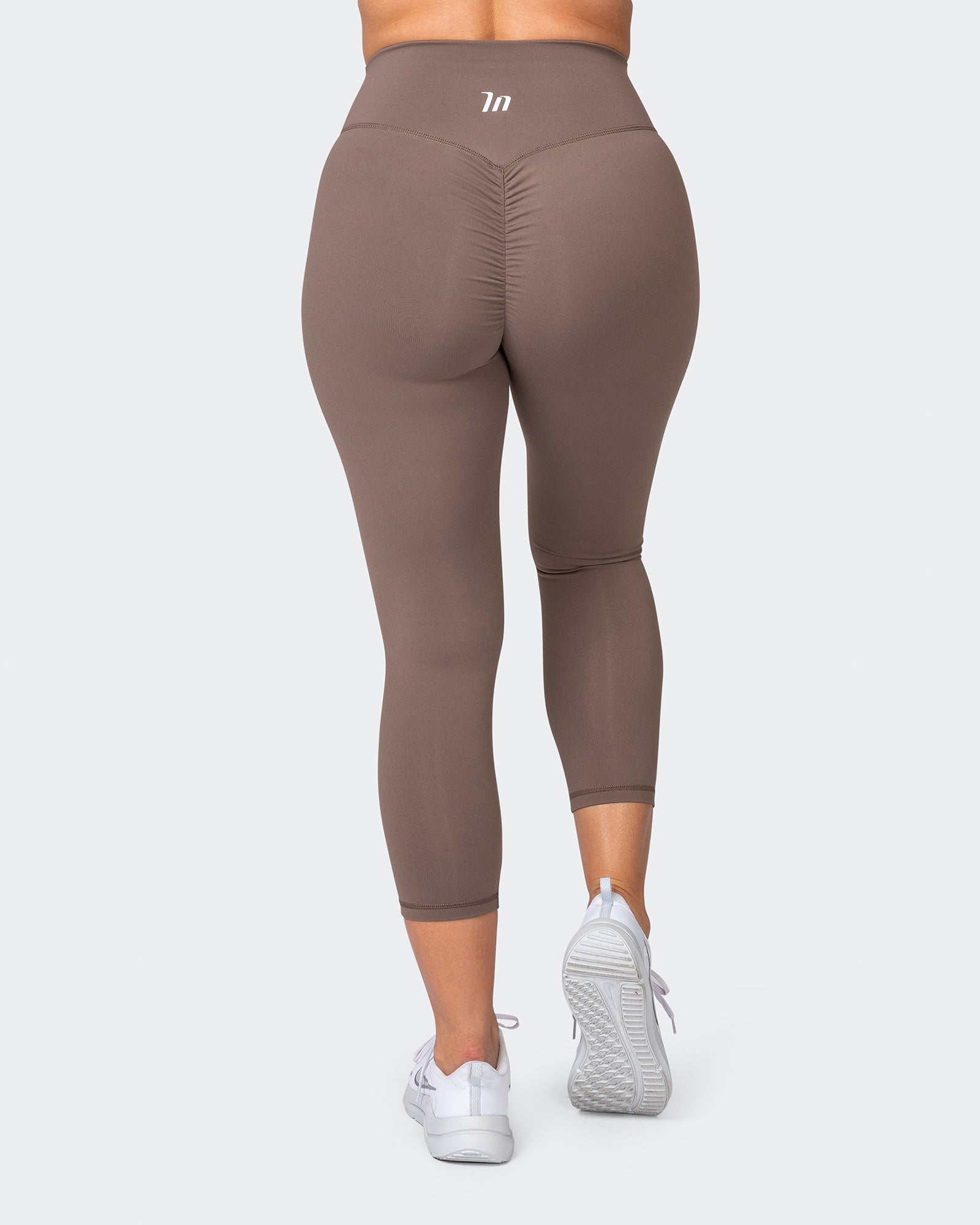 Signature Scrunch 7/8 Leggings - Taupe