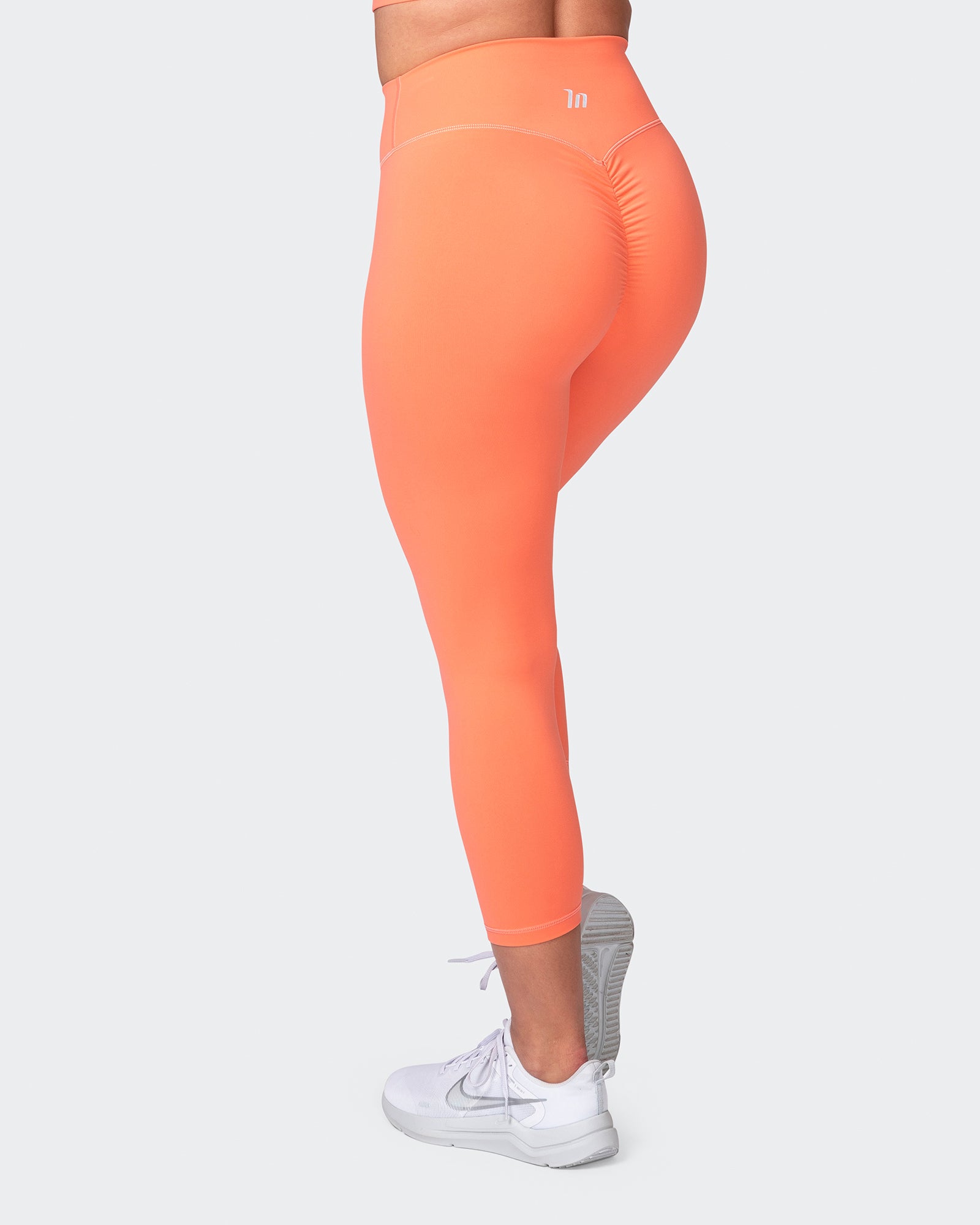 Signature Scrunch 7/8 Leggings - Hot Coral