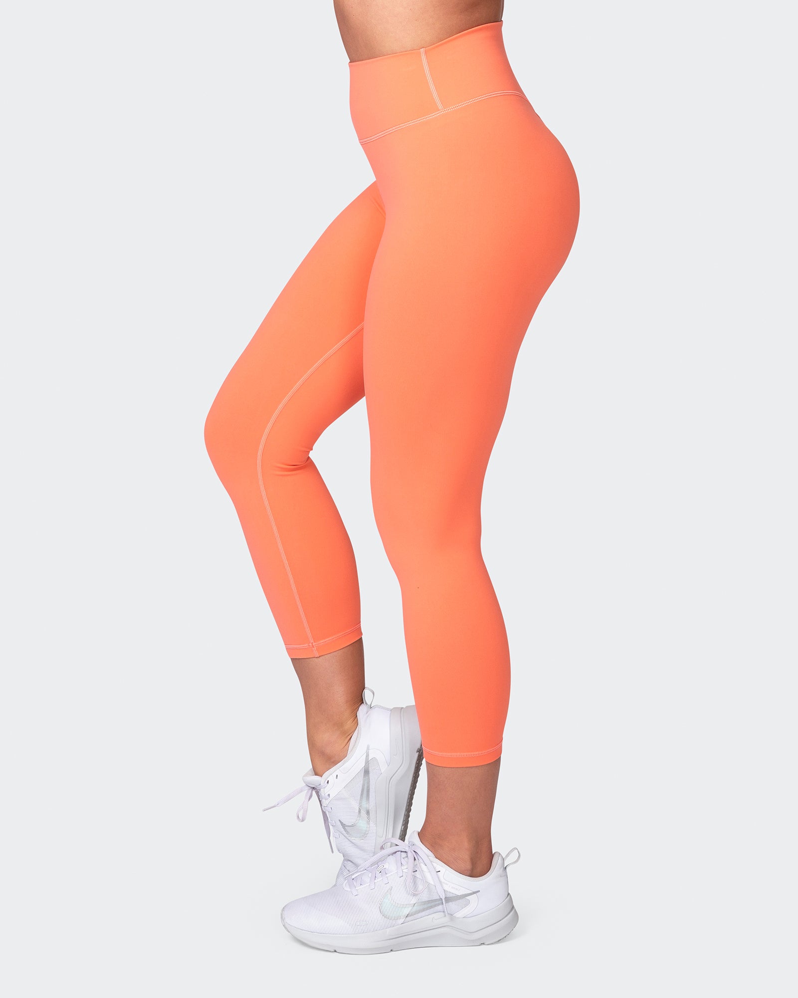 Signature Scrunch 7/8 Leggings - Hot Coral