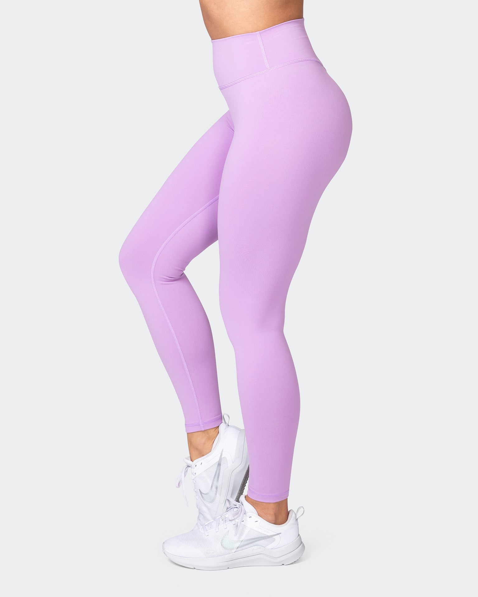 Signature Scrunch Ankle Length Leggings - Lilac-Leggings-XXS-042374LILAC-XXS-MNAPPRL22737-4-Muscle Nation